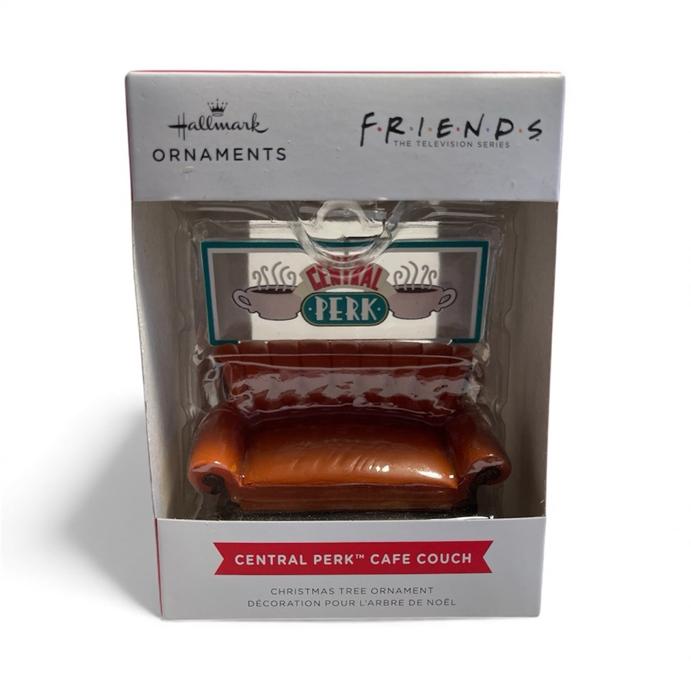 Hallmark “FRIENDS Central Perk Cafe Couch”Christmas Ornament - NWT *